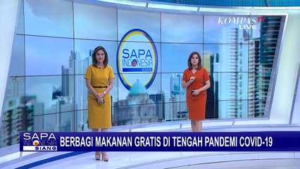 Berbagi Makanan Gratis Kepada Ojek Online di Tengah Pandemi Corona