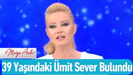39 yaşındaki Ümit Sever bulundu- Müge Anlı İle Tatlı Sert 2 Nisan 2020