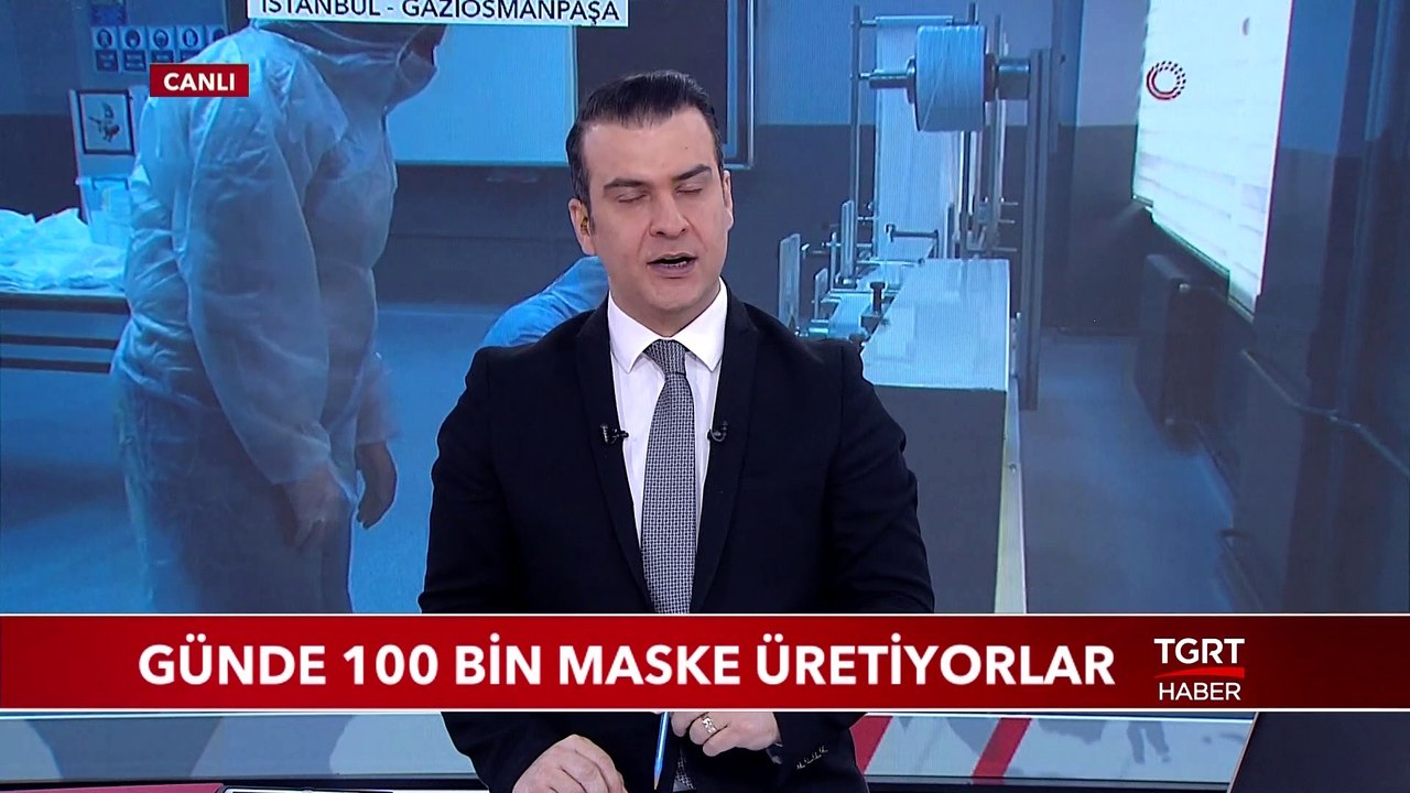 Günde 100 Bin Maske Üretiyorlar