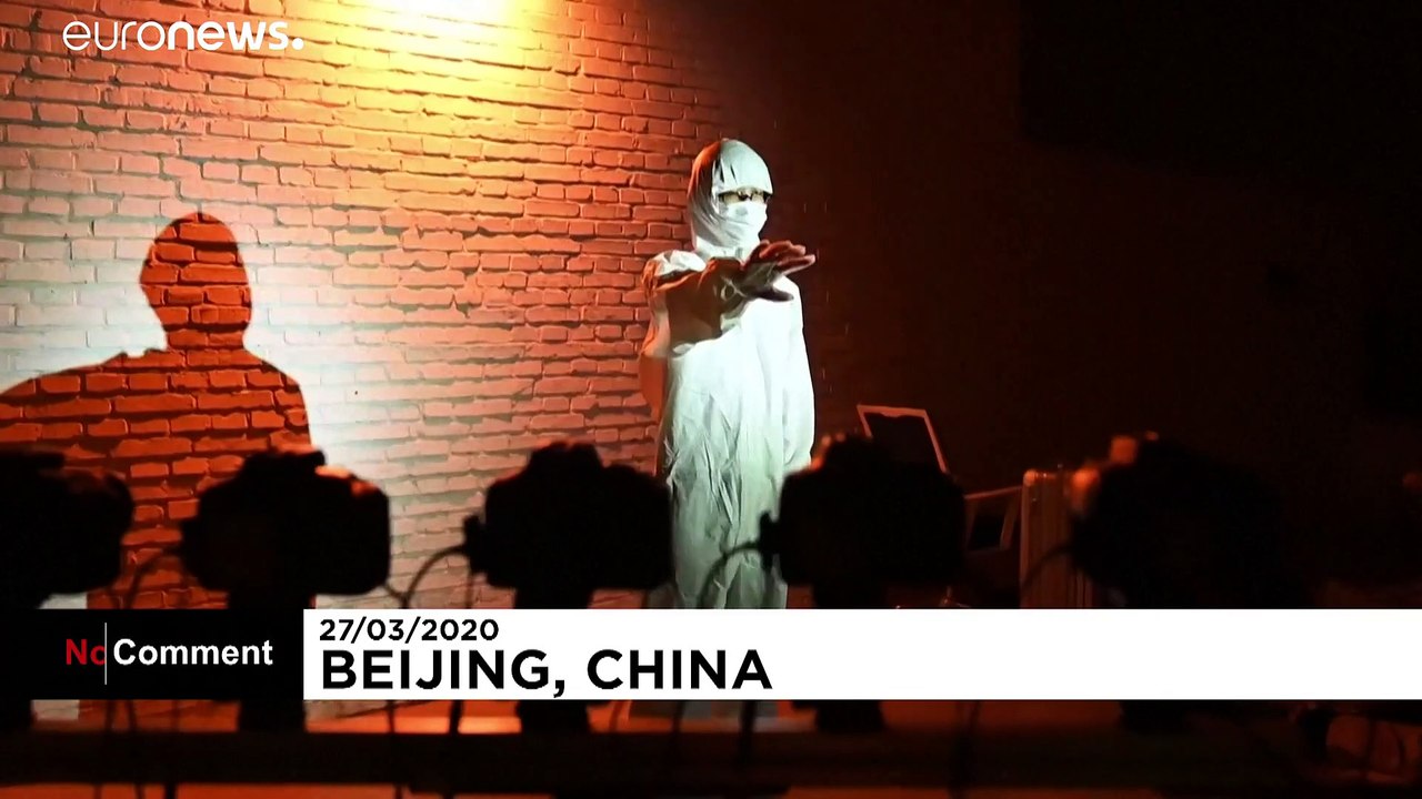 Lichtkunst als Dank an Mediziner