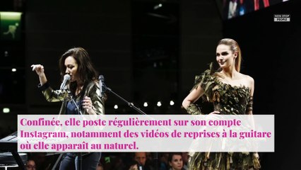 Camille Lou confinée : sa photo sans maquillage renvoie un message fort