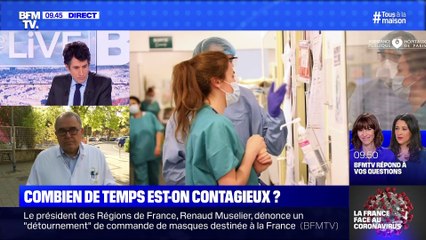 Combien de temps est-on contagieux ? - 02/04