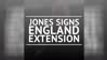 Breaking News - Jones signs England extension