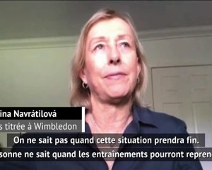 Wimbledon - Navrátilová : "Les jeunes manquent une chance de s'améliorer"