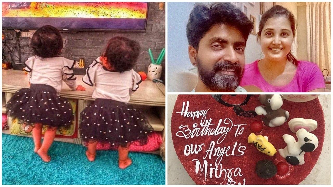 Sandra Prajan Notty twin Babies | Rudra & Mithra | Alia Syed