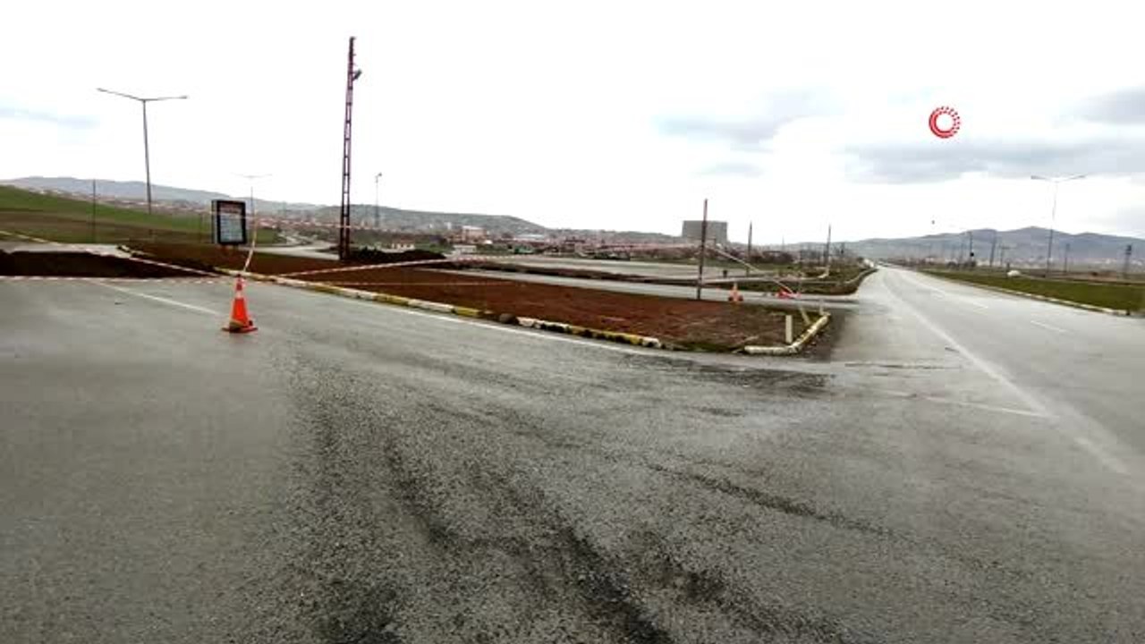 Gemerek'e giriş çıkışlar kapatıldı