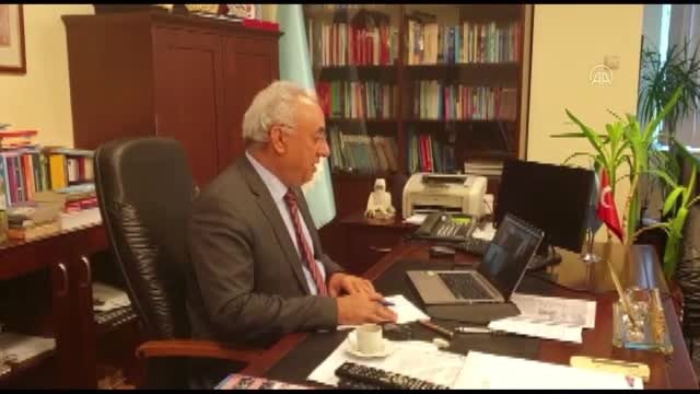 DSP Genel Başkanı Aksakal, partililerle video konferans düzenledi