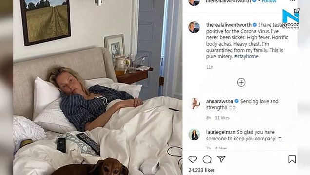 Actor Ali Wentworth tests positive for Coronavirus, says I have never been sicker
