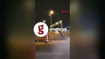 Karantinadan 'levha' kılığında kaçtı