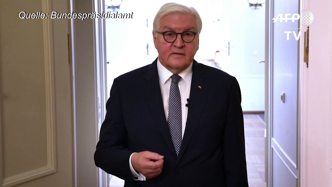 Steinmeier: Corona-Krise 'ruft das Beste in uns hervor'