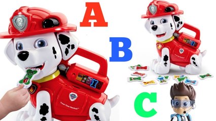 Paw Patrol Treat Time Marshall Teaches the Alphabet ABCs