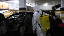 Kovid-19 önlemleri kapsamında ücretsiz araç dezenfeksiyon hizmeti veriyor - KAHRAMANMARAŞ