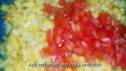 Eggs with Tomatoes &potatoes- Easy BREAKFAST by #cookingwithiqrra