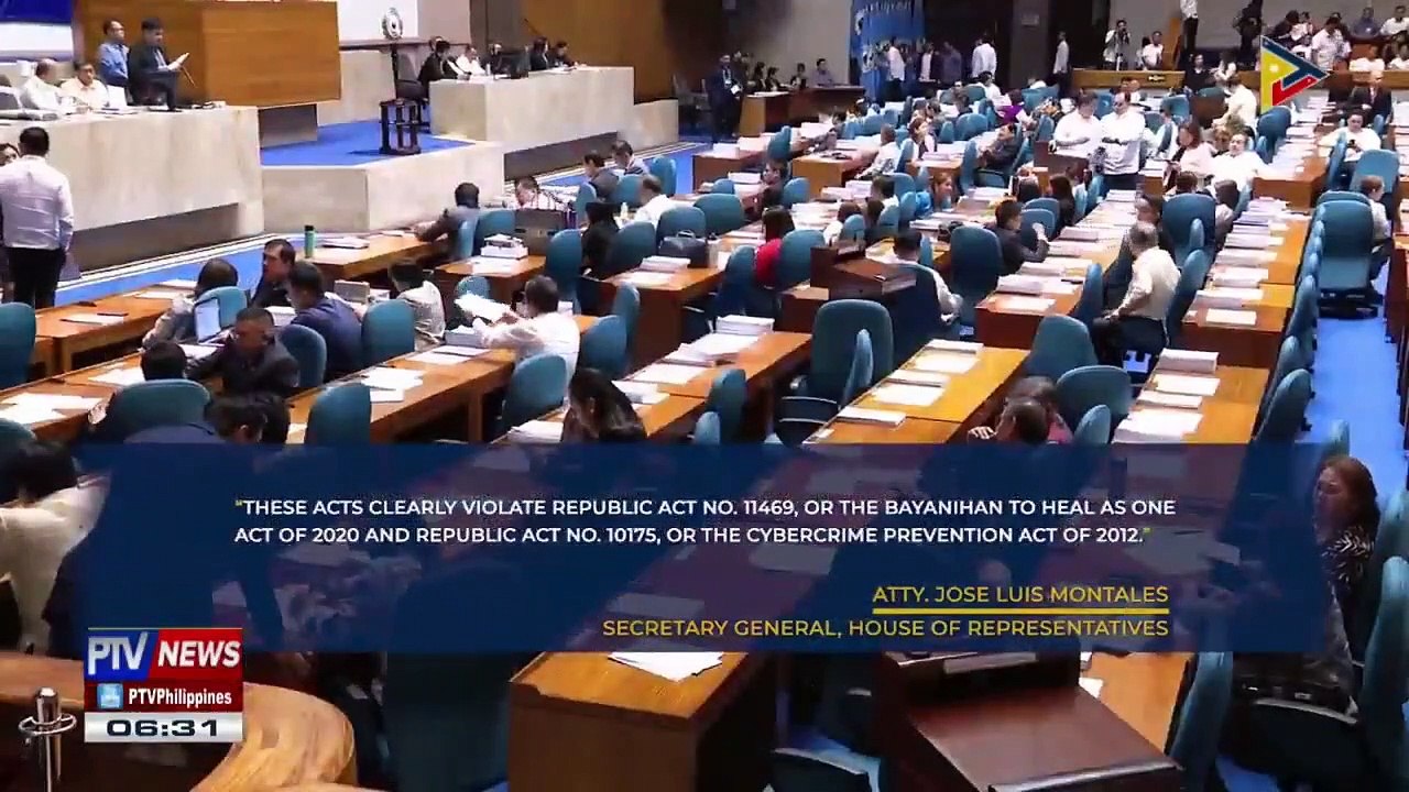 Kamara, nagbabala sa nagpapakalat ng maling impormasyon