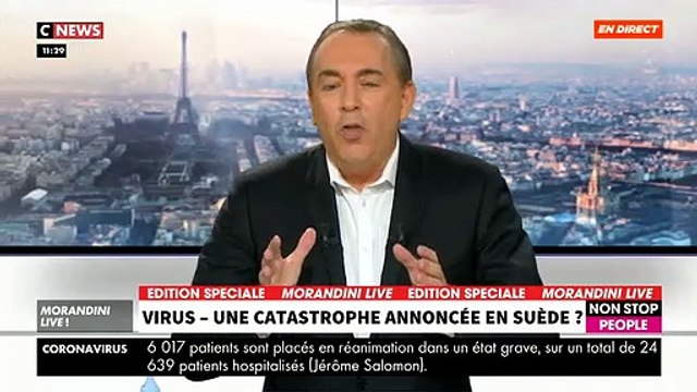 Coronavirus - Alors que la Suède refuse de confiner sa population, Jean-Marc Morandini interroge en direct de Stockholm... son frère !