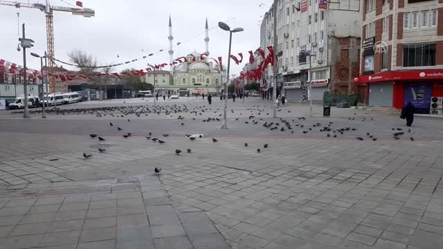 İstanbul'un tarihi ve turistik mekanları koronavirüs nedeniyle sakin