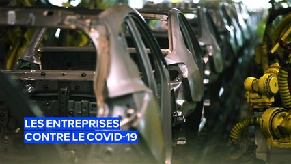 Ces entreprises qui contribuent à la lutte contre une pandémie