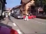Cool Guy Crashes Brand New Ferrari