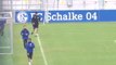 Schalke players practice social distancing as they go back to training