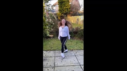 Kidd-Cieslak School of Irish Dance pupils bringing a smile to everyone on lockdown