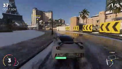 The Crew 2 - Las Vegas Snow Street Race - Lotus Evora GTE