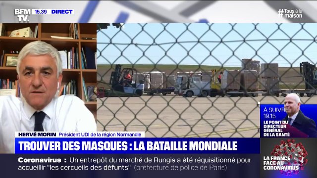 En Normandie, Hervé Morin a commandé 2 millions de masques: Nous en avons reçu 150 000