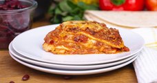 Préparez des lasagnes tortillas mexicaines, le mariage parfait entre lasagnes et fajitas!