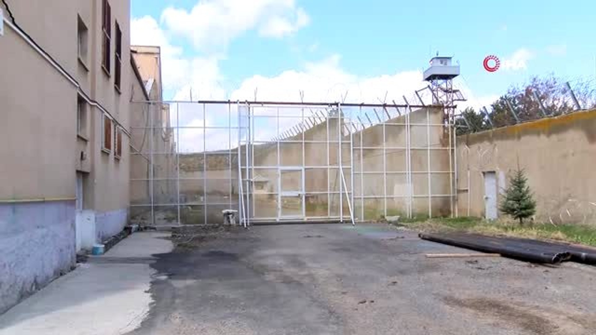 E Tipi Kapalı ve Açık Ceza İnfaz Kurumu'nda korona tedbirleri üst seviyeye  çıkarıldı - Dailymotion Video