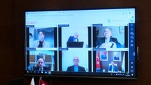 Bakan Kasapoğlu, federasyon başkanlarıyla video konferans yoluyla toplantı yaptı