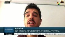 Españoles llaman a impago de alquileres ante crisis por pandemia