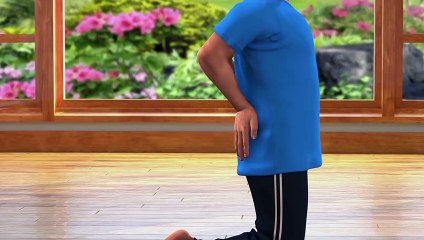 Yoga in 3D: Camel Pose / Ustrasana - English