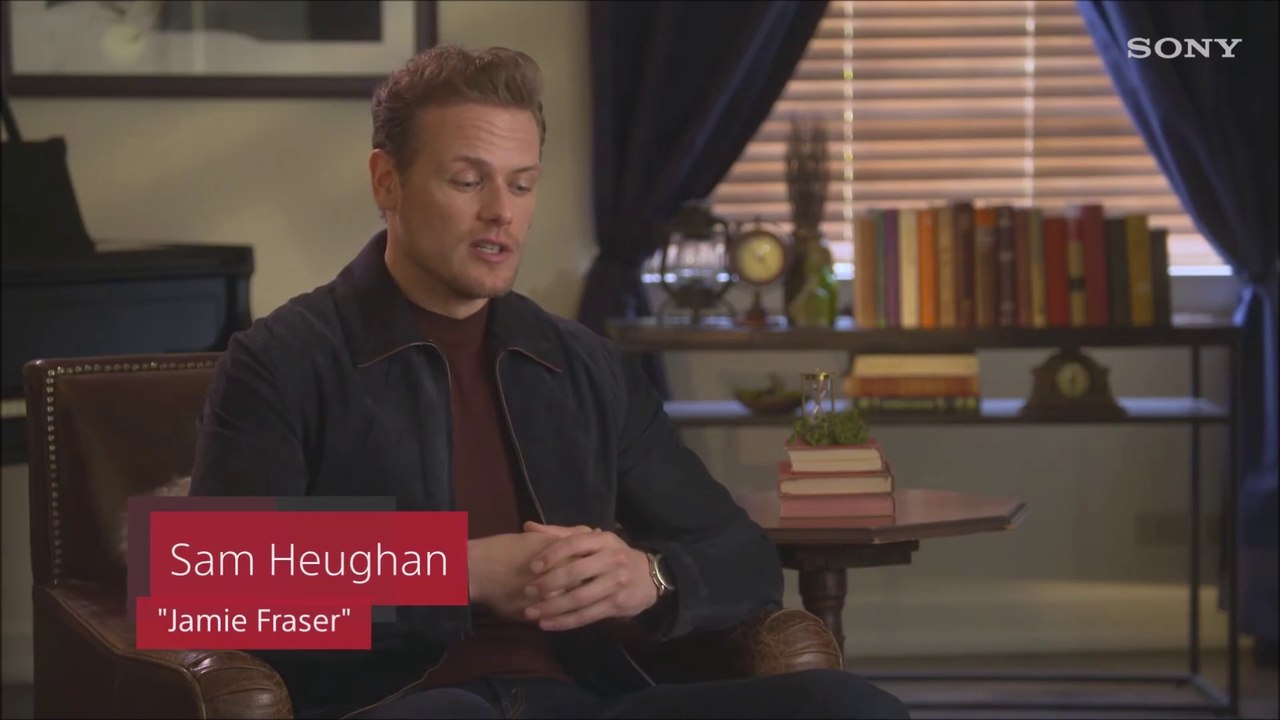 Outlander - Sam Heughan on Murtagh's Death [Sub Ita]