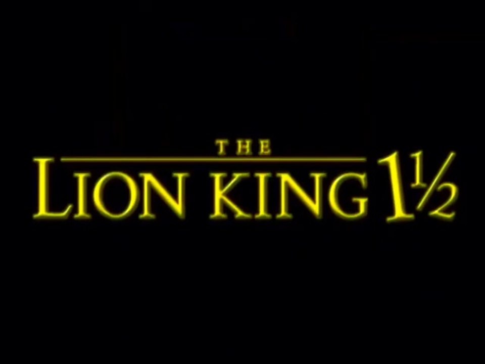 The Lion King 1½ (2000) - Theatrical Trailer