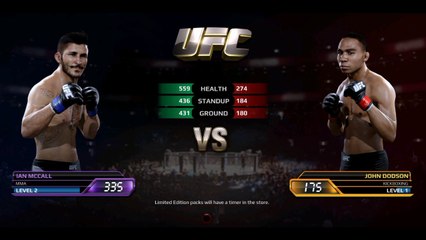 Ea sport UFC Ian Mccall VS John Dodson Seruh Guys
