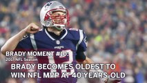 Tom Brady No. 10 Moment: QB Becomes Oldest Player To Win NFL MVP