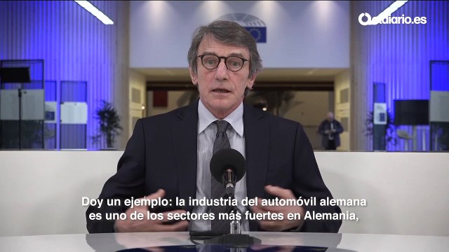 Sassoli, sobre Países Bajos: El problema no es Italia, España u otros países, es Europa