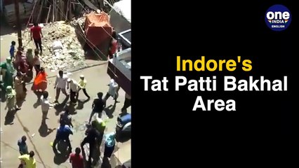 Indore - Crowds get out of hand, pelt stones on healthcare workers, 2 doctors injured