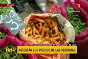 ¿Cómo van los precios de las verduras en el mercado mayorista de Santa Anita?