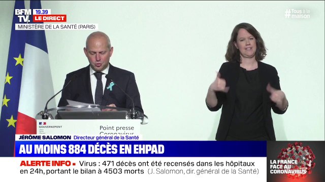 Jérôme Salomon: 439 patients dans une situation critique ont pu être transférés vers des régions moins touchées