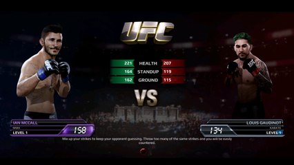 Ea Sport UFC  Louis Gaudinot VS Ian Mccall Guys?
