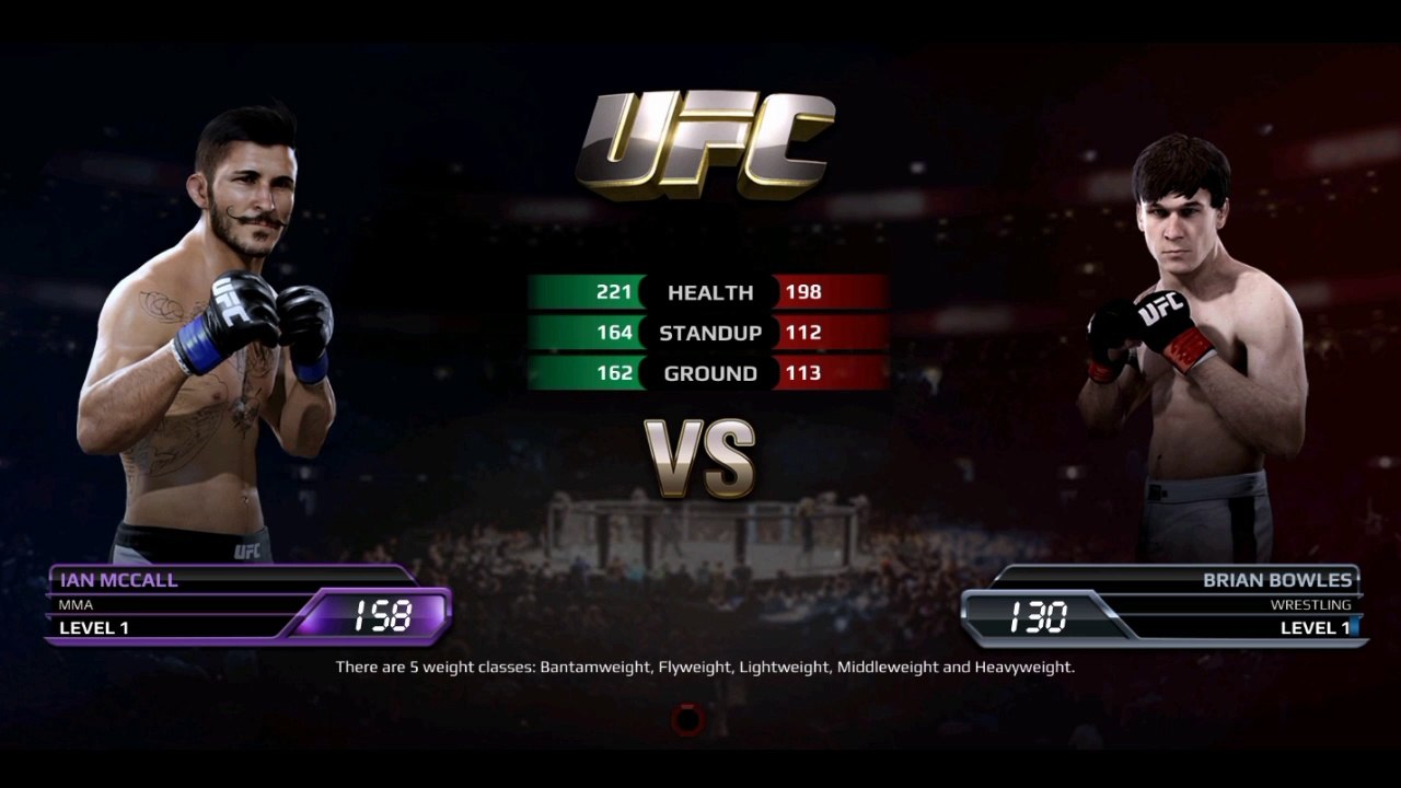 Ea Sport UFC  Brian Bowles VS Ian Mccall Guys ?