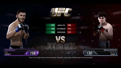 Ea Sport UFC  Brian Bowles VS Ian Mccall Guys ?