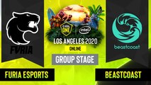 Dota2 - Beastcoast  vs. FURIA Esports - Game 1 - Group Stage - SA - ESL One Los Angeles