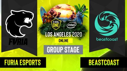 Dota2 - Beastcoast  vs. FURIA Esports - Game 1 - Group Stage - SA - ESL One Los Angeles