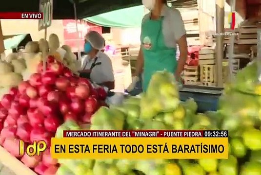 Puente Piedra: Feria del Minagri ofrece bajos precios en todos sus productos