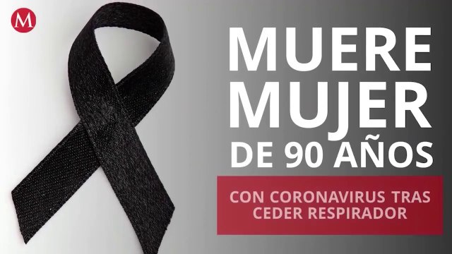 Mujer de 90 años con coronavirus cede su respirador a pacientes jóvenes