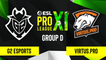 CSGO - G2 Esports vs. Virtus.pro [Mirage] Map 1 - ESL Pro League Season 11 - Group D