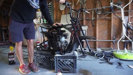 Building a Volkswagen Inspired Mini Bike in 11 Minutes