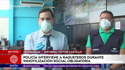 Edición Mediodía: Policía intervino a raqueteros durante inmovilización social