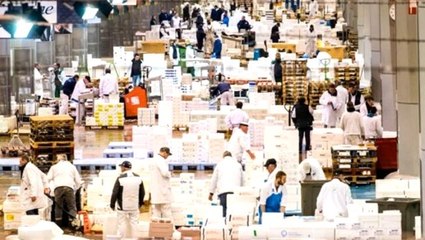 Fransa'da devasa büyüklükteki meyve-sebze hali koronavirüs nedeniyle morga dönüştürülecek